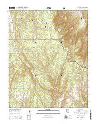 Little Park Lake Arizona Current topographic map, 1:24000 scale, 7.5 X 7.5 Minute, Year 2014