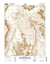 Little Round Rock Arizona Current topographic map, 1:24000 scale, 7.5 X 7.5 Minute, Year 2014