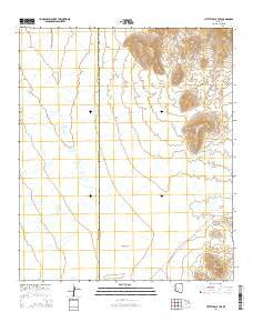 Little Table Top Arizona Current topographic map, 1:24000 scale, 7.5 X 7.5 Minute, Year 2014