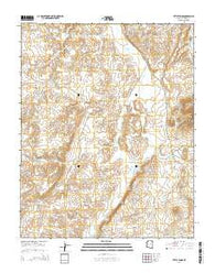 Little Tanks Arizona Current topographic map, 1:24000 scale, 7.5 X 7.5 Minute, Year 2014