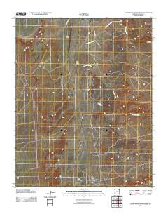 Mud Spring Arizona Historical topographic map, 1:24000 scale, 7.5 X 7.5 Minute, Year 2011
