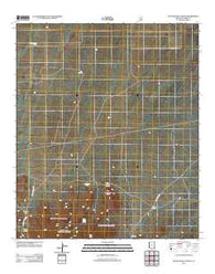 Little Wood Canyon Arizona Historical topographic map, 1:24000 scale, 7.5 X 7.5 Minute, Year 2012