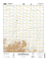 Little Wood Canyon Arizona Current topographic map, 1:24000 scale, 7.5 X 7.5 Minute, Year 2014