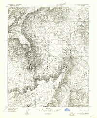 Littlefield 3 NE Arizona Historical topographic map, 1:24000 scale, 7.5 X 7.5 Minute, Year 1954