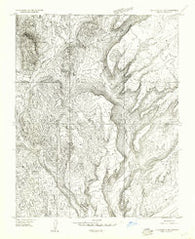 Littlefield 3 SW Arizona Historical topographic map, 1:24000 scale, 7.5 X 7.5 Minute, Year 1954