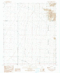 Livingston Hills NW Arizona Historical topographic map, 1:24000 scale, 7.5 X 7.5 Minute, Year 1990
