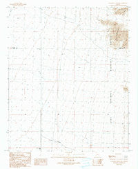 Livingston Hills NW Arizona Historical topographic map, 1:24000 scale, 7.5 X 7.5 Minute, Year 1990