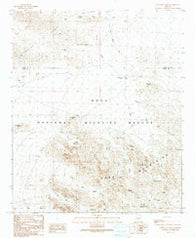Livingston Hills Arizona Historical topographic map, 1:24000 scale, 7.5 X 7.5 Minute, Year 1990
