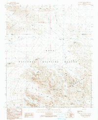 Livingston Hills Arizona Historical topographic map, 1:24000 scale, 7.5 X 7.5 Minute, Year 1990