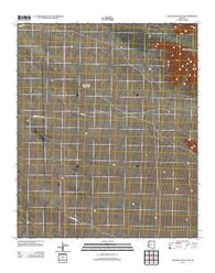 Livingston Hills NW Arizona Historical topographic map, 1:24000 scale, 7.5 X 7.5 Minute, Year 2011