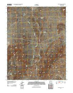 Lizard Point Arizona Historical topographic map, 1:24000 scale, 7.5 X 7.5 Minute, Year 2011