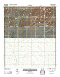 Lochiel Arizona Historical topographic map, 1:24000 scale, 7.5 X 7.5 Minute, Year 2012