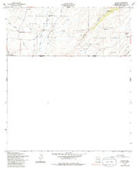 Lochiel Arizona Historical topographic map, 1:24000 scale, 7.5 X 7.5 Minute, Year 1958