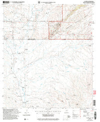 Lochiel Arizona Historical topographic map, 1:24000 scale, 7.5 X 7.5 Minute, Year 2004