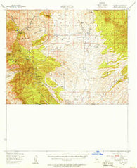 Lochiel Arizona Historical topographic map, 1:62500 scale, 15 X 15 Minute, Year 1948