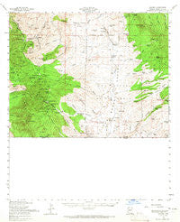 Lochiel Arizona Historical topographic map, 1:62500 scale, 15 X 15 Minute, Year 1958