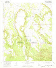 Loco Knoll Arizona Historical topographic map, 1:24000 scale, 7.5 X 7.5 Minute, Year 1968