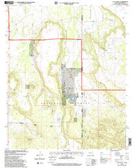 Loco Knoll Arizona Historical topographic map, 1:24000 scale, 7.5 X 7.5 Minute, Year 1997