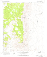 Lohali Point Arizona Historical topographic map, 1:24000 scale, 7.5 X 7.5 Minute, Year 1972