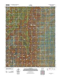 Lohali Point Arizona Historical topographic map, 1:24000 scale, 7.5 X 7.5 Minute, Year 2011