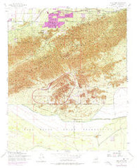 Lone Butte Arizona Historical topographic map, 1:24000 scale, 7.5 X 7.5 Minute, Year 1952