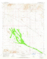 Lone Mountain Arizona Historical topographic map, 1:62500 scale, 15 X 15 Minute, Year 1961