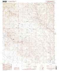 Lone Star Mountain Arizona Historical topographic map, 1:24000 scale, 7.5 X 7.5 Minute, Year 1985