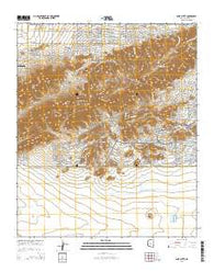 Lone Butte Arizona Current topographic map, 1:24000 scale, 7.5 X 7.5 Minute, Year 2014