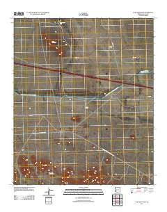 Lone Mountain Arizona Historical topographic map, 1:24000 scale, 7.5 X 7.5 Minute, Year 2011