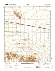 Lone Mountain Arizona Current topographic map, 1:24000 scale, 7.5 X 7.5 Minute, Year 2014