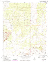 Long H Ranch Arizona Historical topographic map, 1:24000 scale, 7.5 X 7.5 Minute, Year 1977