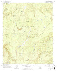Long Valley Arizona Historical topographic map, 1:24000 scale, 7.5 X 7.5 Minute, Year 1965