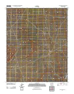 Long H Ranch Arizona Historical topographic map, 1:24000 scale, 7.5 X 7.5 Minute, Year 2011