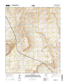 Long H Ranch Arizona Current topographic map, 1:24000 scale, 7.5 X 7.5 Minute, Year 2014