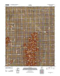 Long Mountain Arizona Historical topographic map, 1:24000 scale, 7.5 X 7.5 Minute, Year 2011