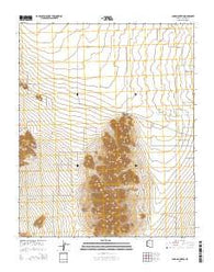 Long Mountain Arizona Current topographic map, 1:24000 scale, 7.5 X 7.5 Minute, Year 2014