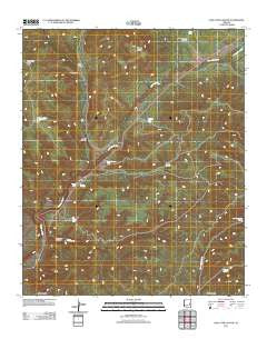 Long Tom Canyon Arizona Historical topographic map, 1:24000 scale, 7.5 X 7.5 Minute, Year 2011