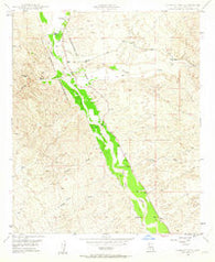 Lookout Mtn Arizona Historical topographic map, 1:24000 scale, 7.5 X 7.5 Minute, Year 1949