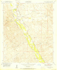 Lookout Mtn Arizona Historical topographic map, 1:24000 scale, 7.5 X 7.5 Minute, Year 1950