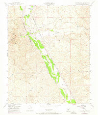 Lookout Mtn Arizona Historical topographic map, 1:24000 scale, 7.5 X 7.5 Minute, Year 1949