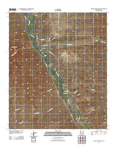 Lookout Mountain Arizona Historical topographic map, 1:24000 scale, 7.5 X 7.5 Minute, Year 2011