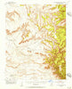 Los Gigantes Buttes Arizona Historical topographic map, 1:62500 scale, 15 X 15 Minute, Year 1953