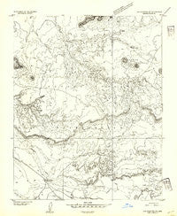 Los Gigantes SW Arizona Historical topographic map, 1:24000 scale, 7.5 X 7.5 Minute, Year 1953