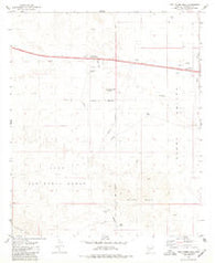 Lost Horse Peak Arizona Historical topographic map, 1:24000 scale, 7.5 X 7.5 Minute, Year 1979