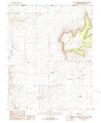 Lost Spring Mountain West Arizona Historical topographic map, 1:24000 scale, 7.5 X 7.5 Minute, Year 1988