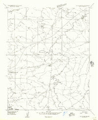 Lost Spring SE Arizona Historical topographic map, 1:24000 scale, 7.5 X 7.5 Minute, Year 1954
