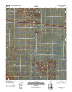 Lost Horse Peak Arizona Historical topographic map, 1:24000 scale, 7.5 X 7.5 Minute, Year 2011
