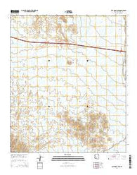 Lost Horse Peak Arizona Current topographic map, 1:24000 scale, 7.5 X 7.5 Minute, Year 2014