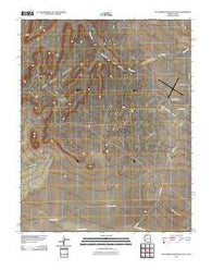 Lost Spring Mountain East Arizona Historical topographic map, 1:24000 scale, 7.5 X 7.5 Minute, Year 2011