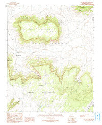 Low Mountain Arizona Historical topographic map, 1:24000 scale, 7.5 X 7.5 Minute, Year 1990